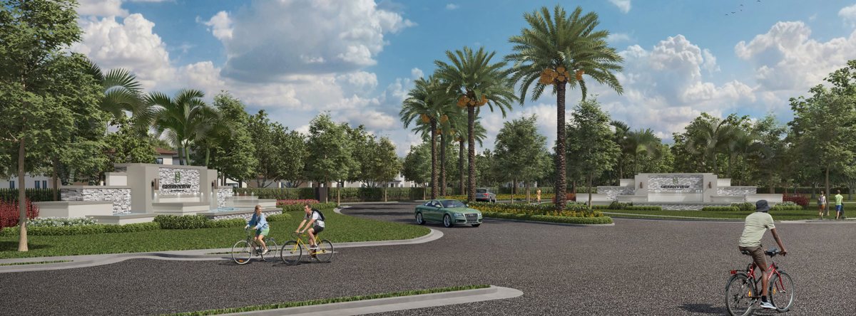Greenview at Presidential - Community Entrance