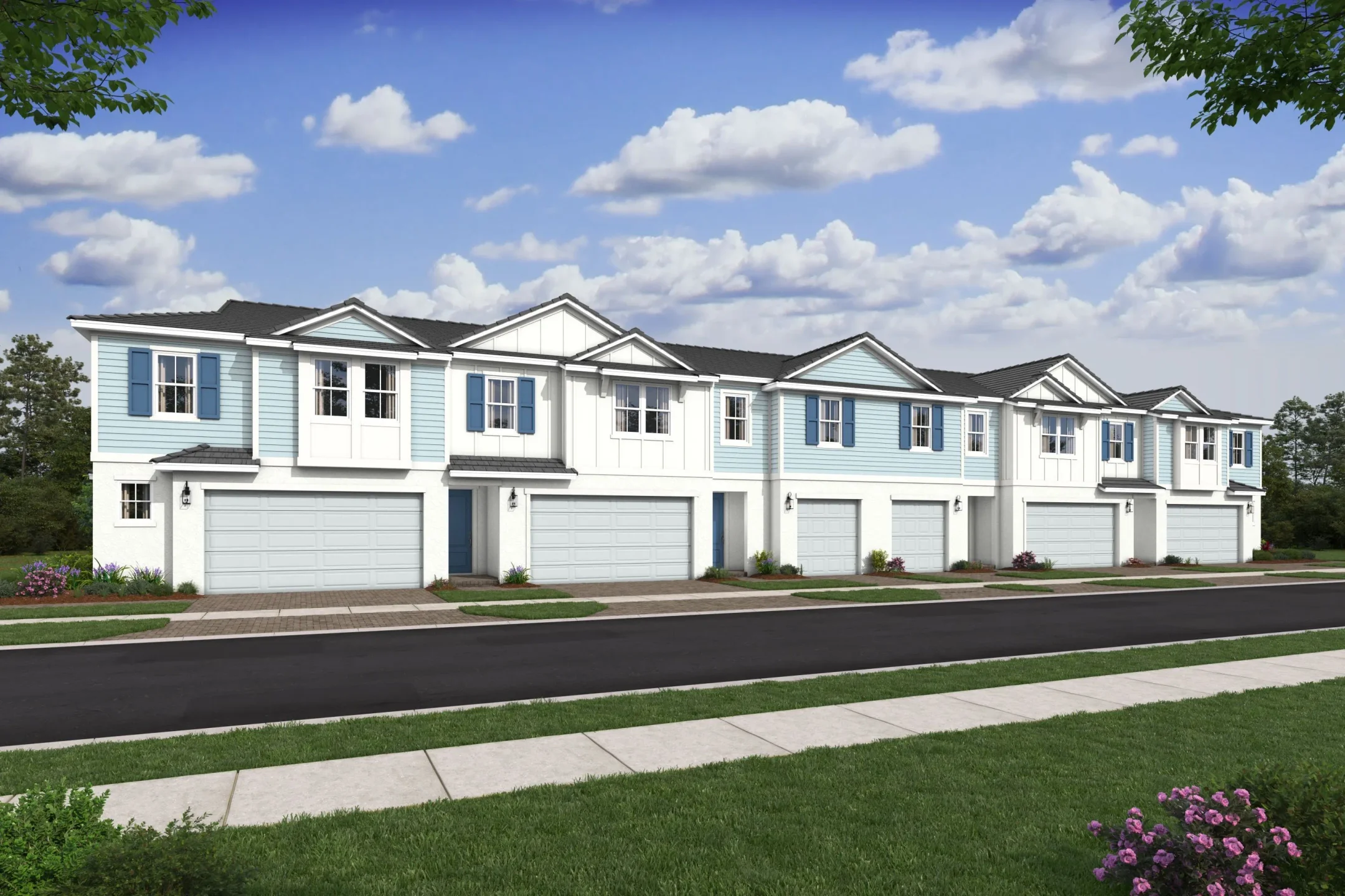 Salerno Reserve Townhomes - Community Exterior