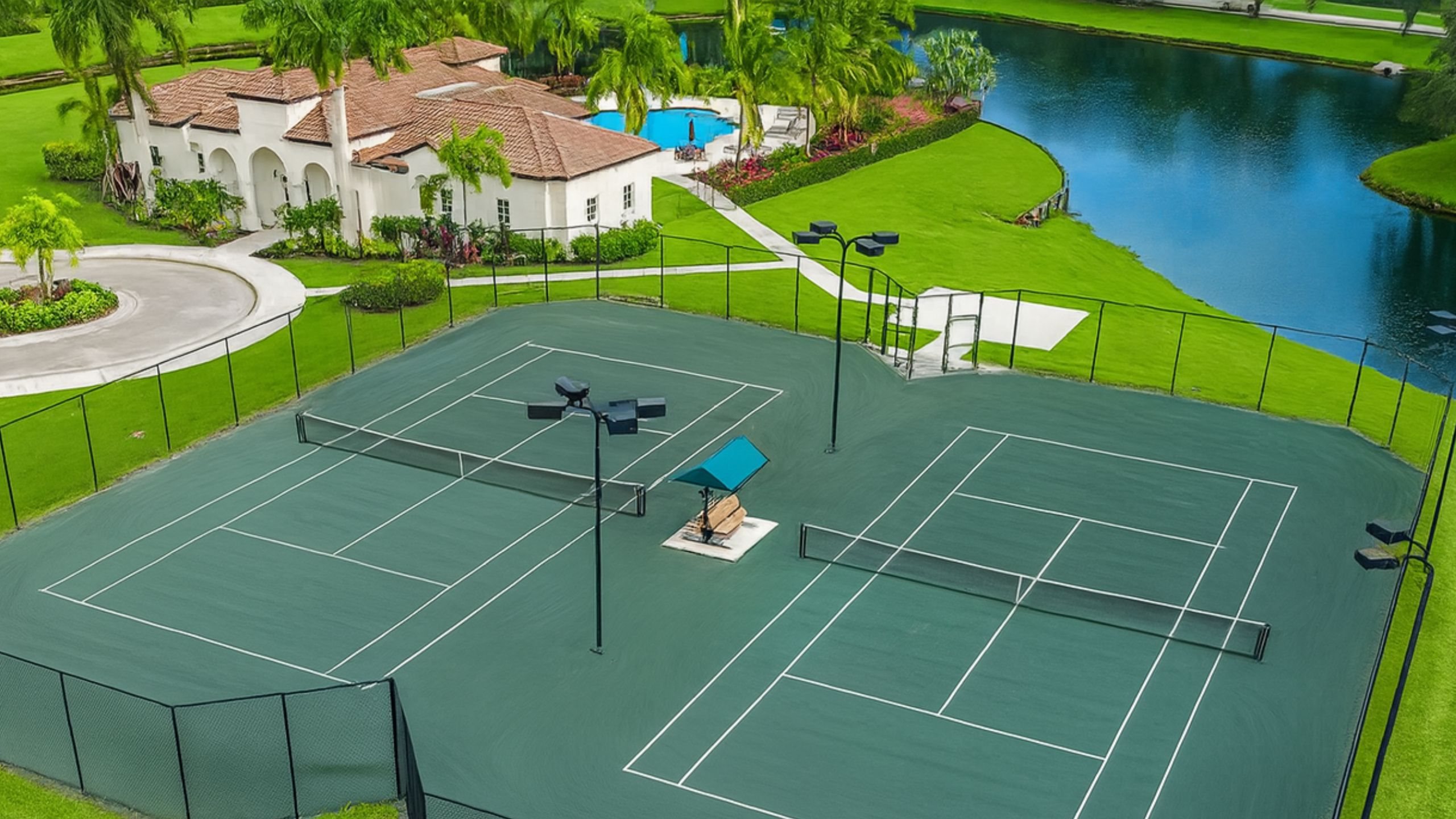 Rivella - Clubhouse and Tennis Court
