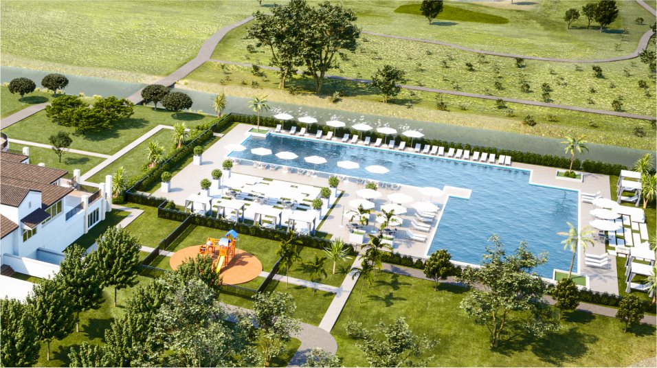 Altamira - Swimming Pool Aerial