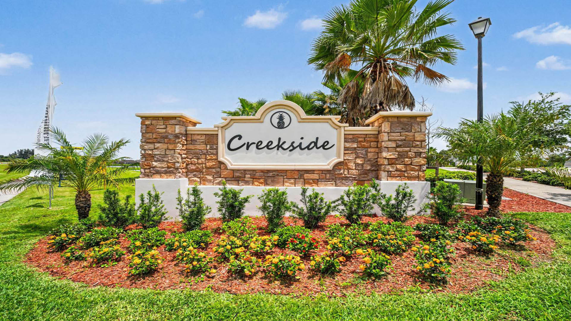 Creekside - Monument Sign