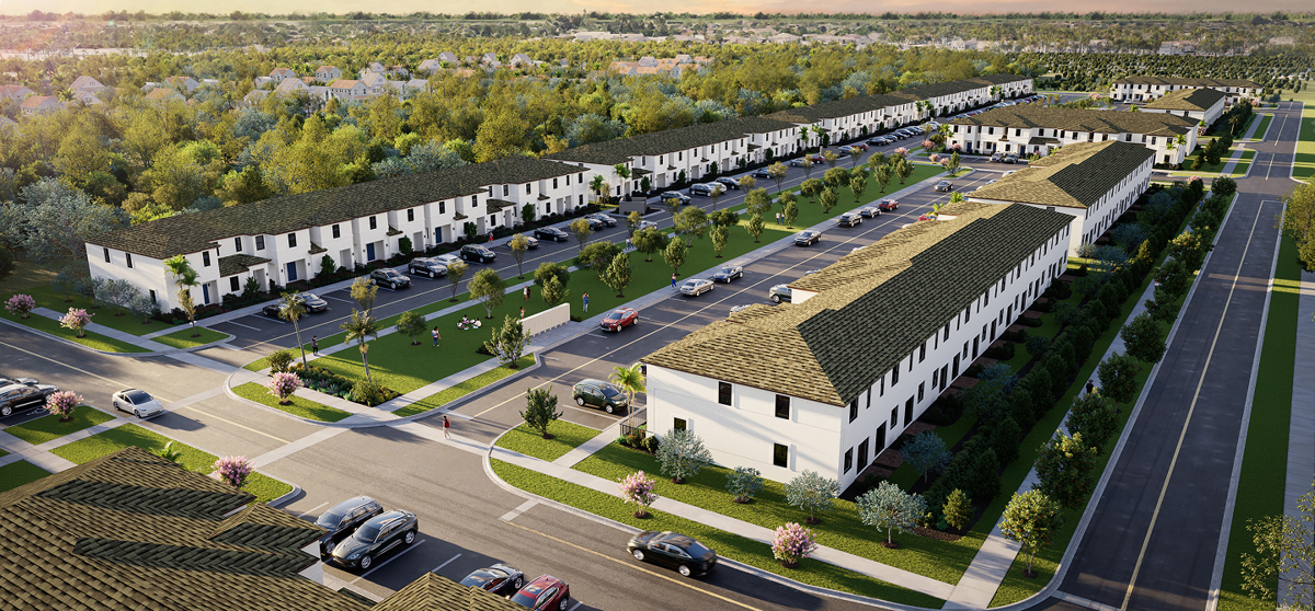 Pineland Crest - Streetscape