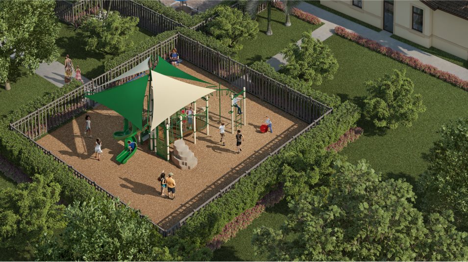 Siena Reserve - Tot Lot Aerial