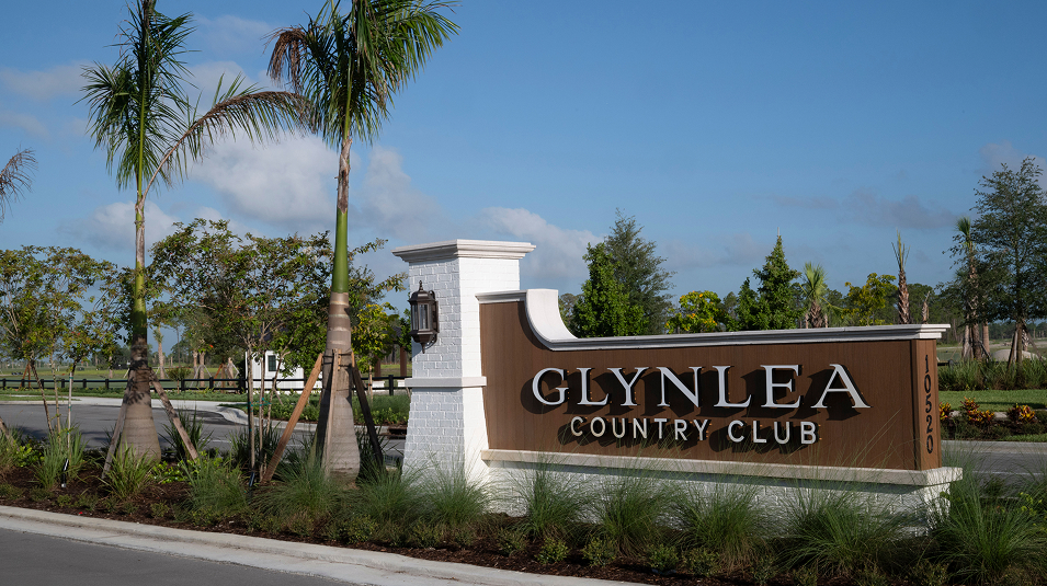 Glynlea Country Club - Gated Entry Monument