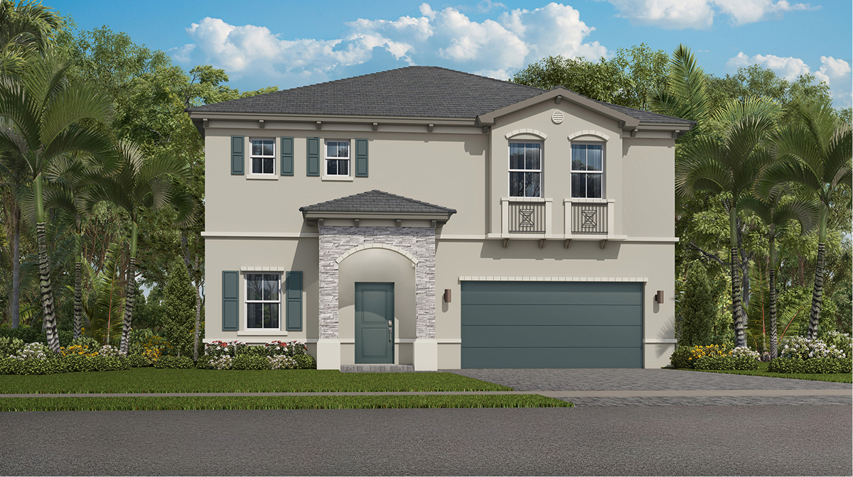 Heron Pointe - Harbor Elevation