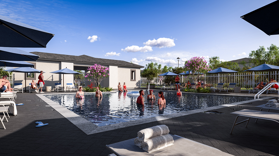 Aria Park - Amenity Pool