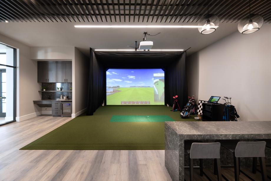 Regency at Avenir - Golf Simulator Room