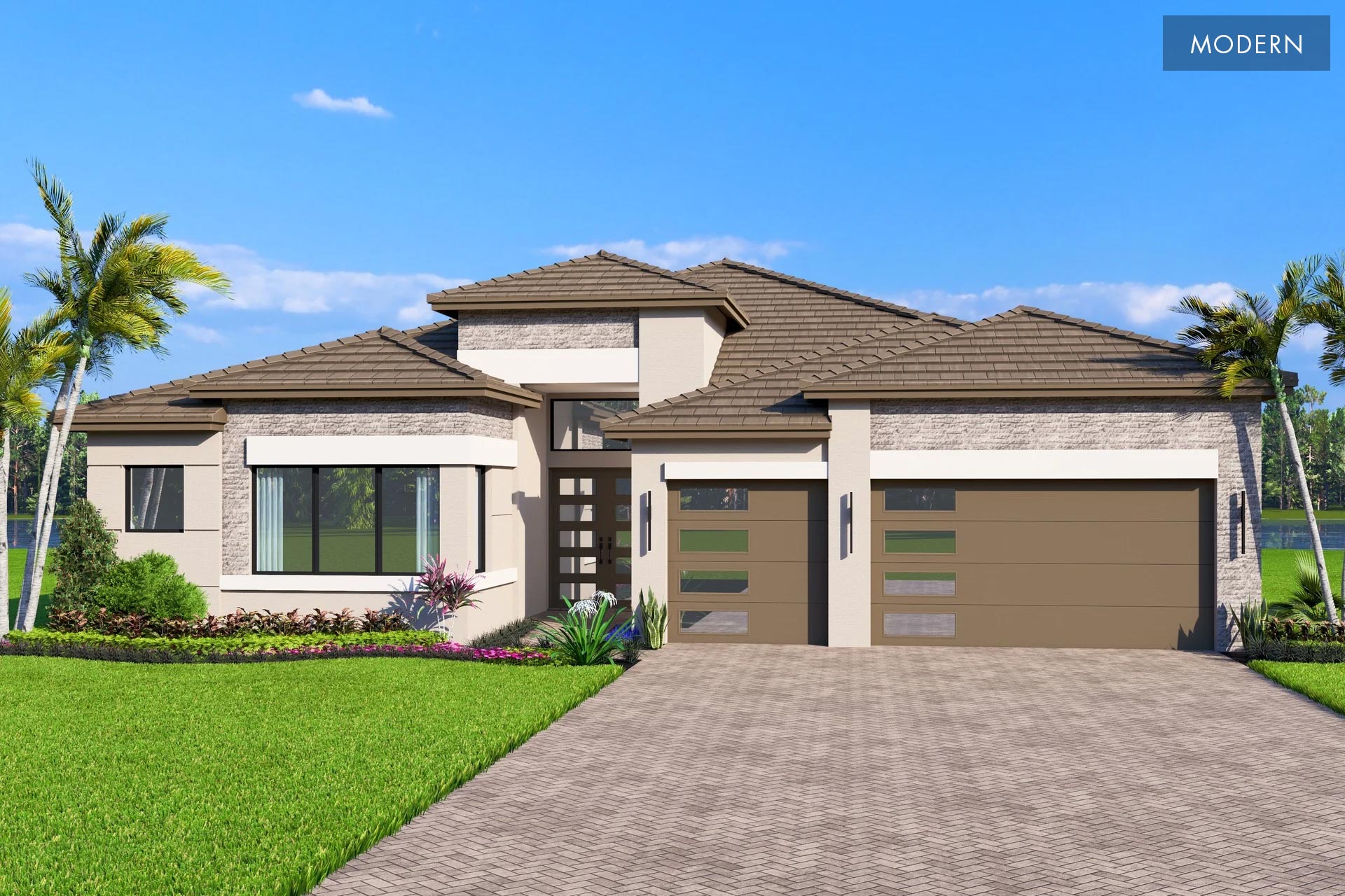 Lucerne - Modern Elevation Option