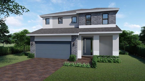 Ponte Vedra - Contemporary Elevation