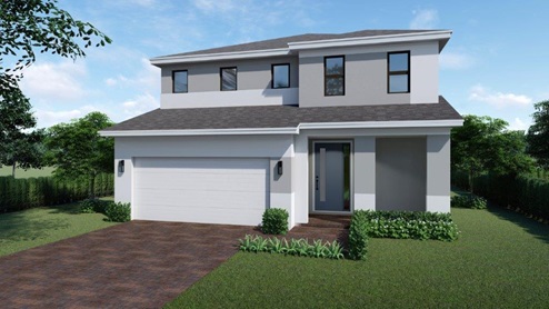 Ponte Vedra - Modern Elevation