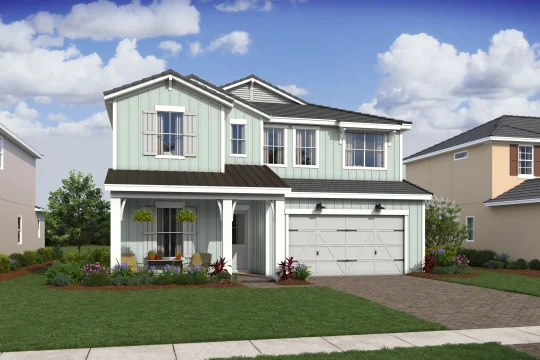 Vallejo - Farmhouse Elevation