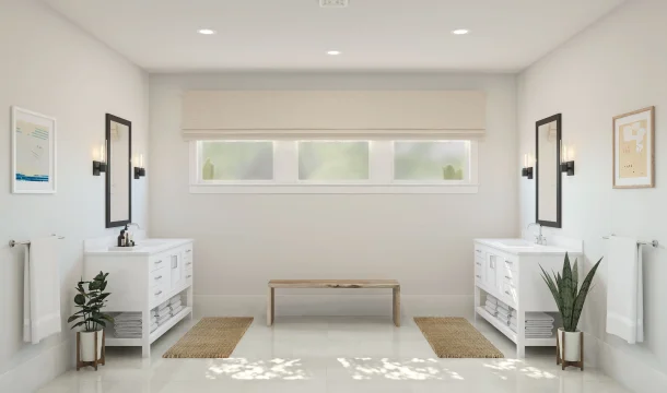 Rhodes II - Primary Bath with Dual Vanities