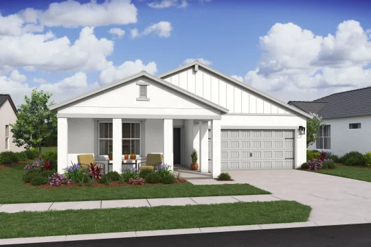 Passionflower II - Farmhouse Elevation