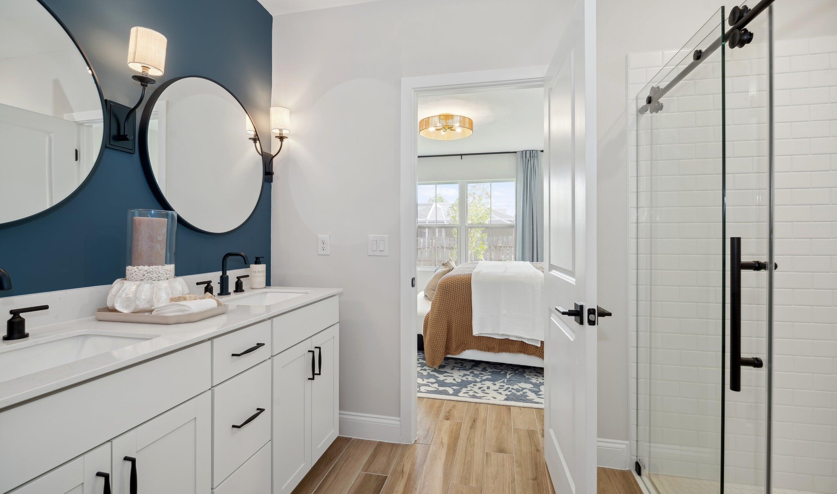Passionflower II - Primary Bath with Glass Shower