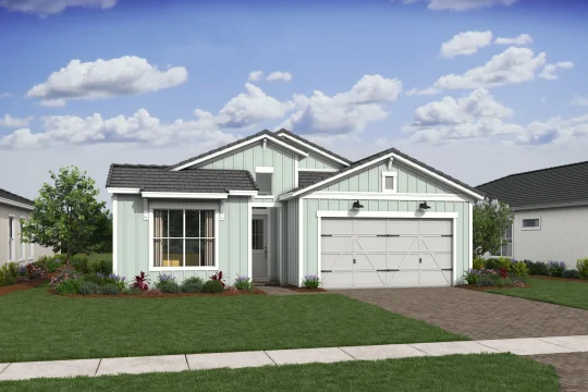 Pasadena - Farmhouse Elevation