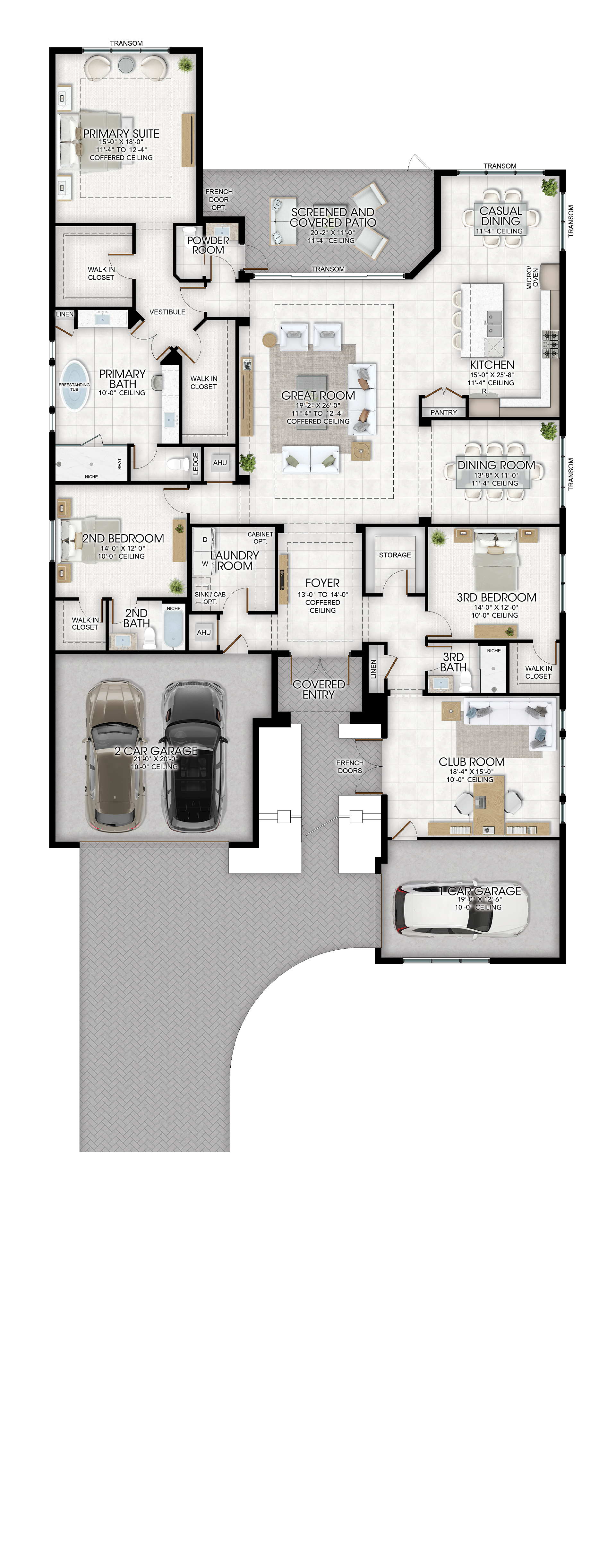 Carlyle II - Floor Plan