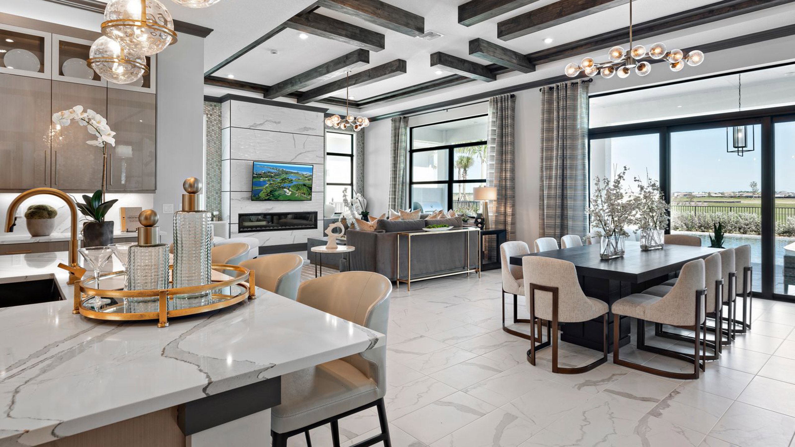 Priscilla - Island Kitchen to Great Room
