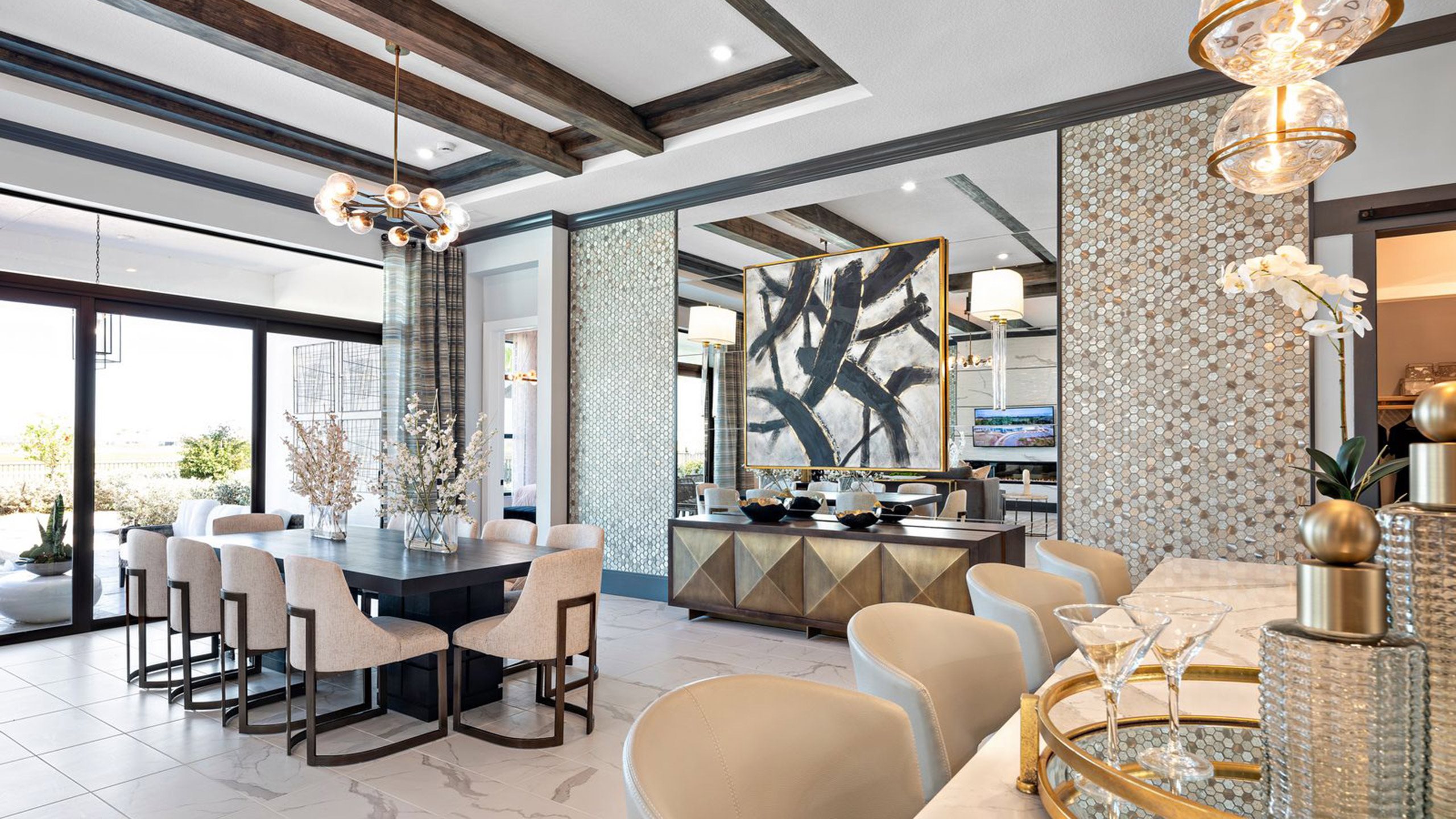 Priscilla - Island Kitchen to Dining