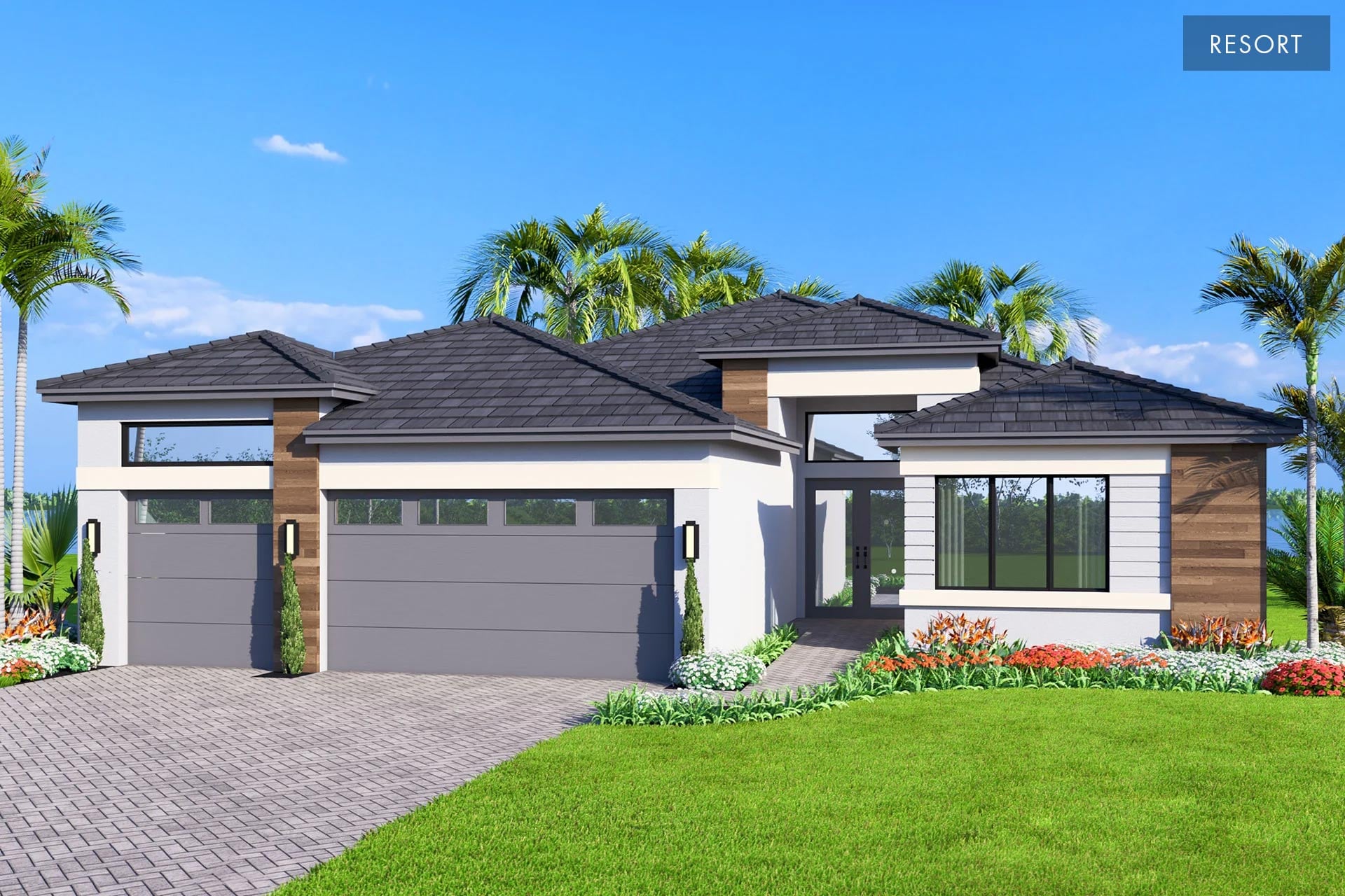 Sophia - Resort Elevation Option