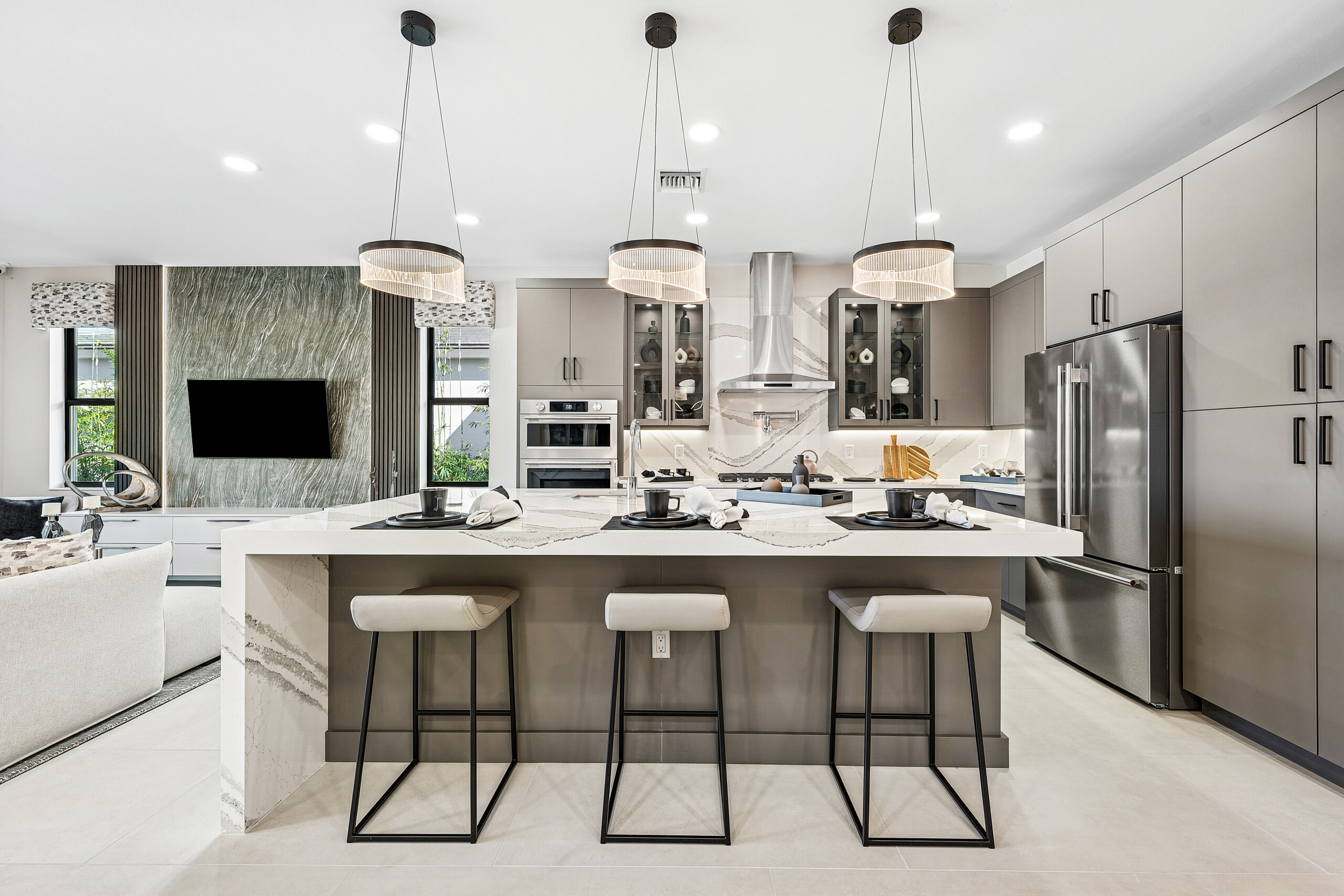 Cambria Golf Car - Kitchen