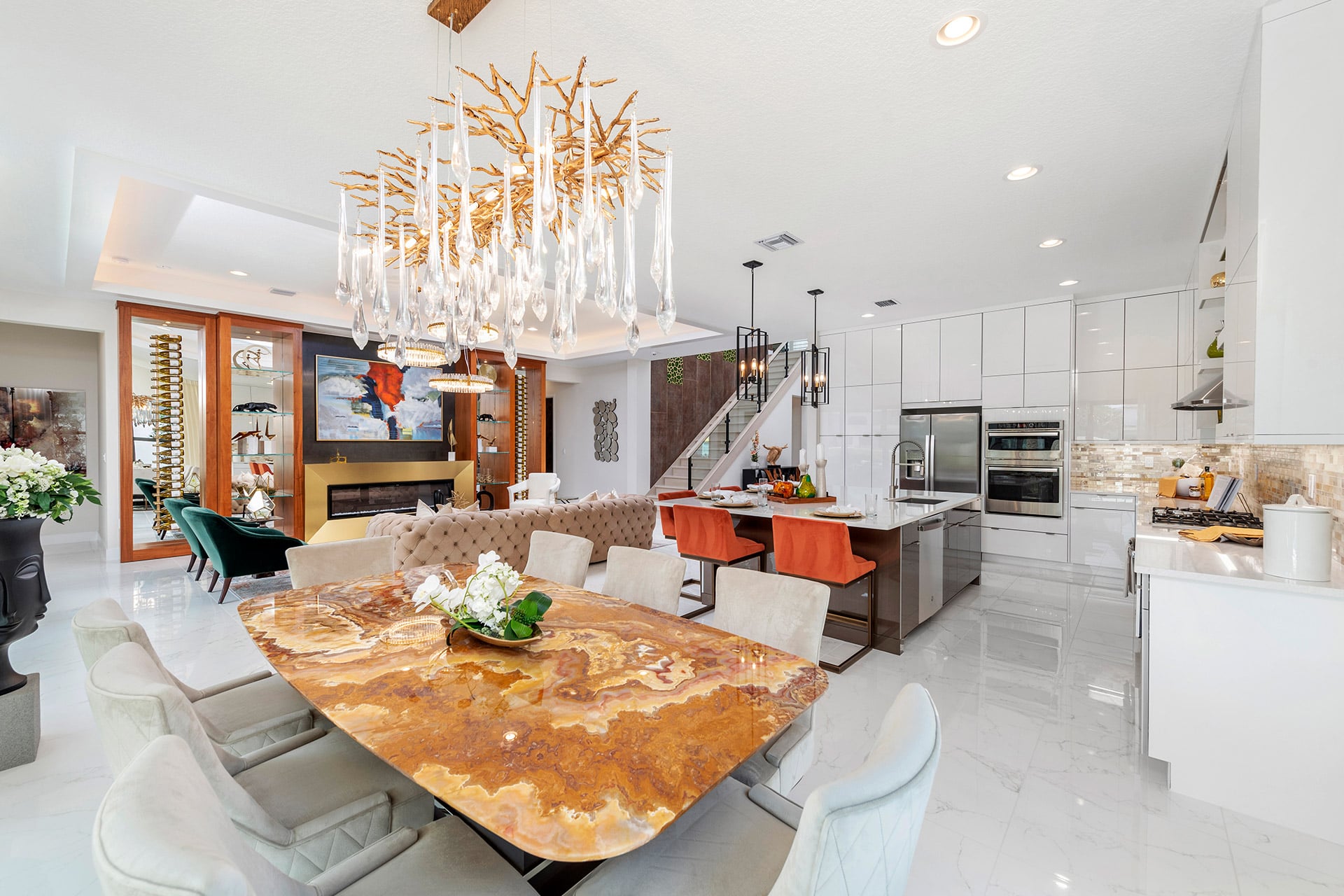 Pacifica - Dining Room & Great Room