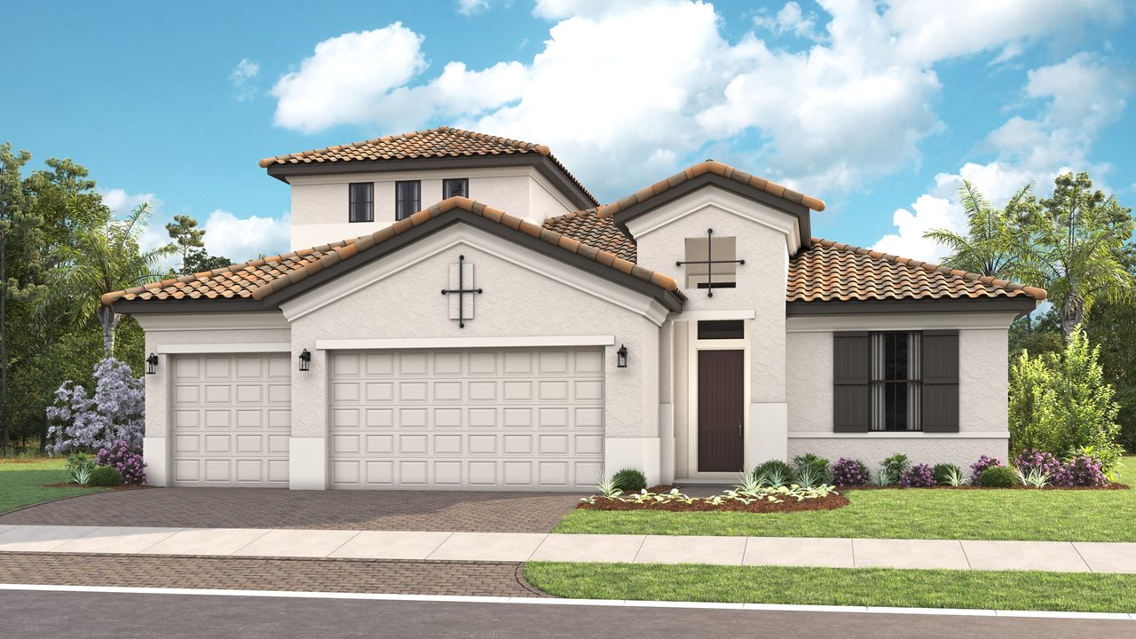 Nina - Mediterranean Elevation with Bonus Room