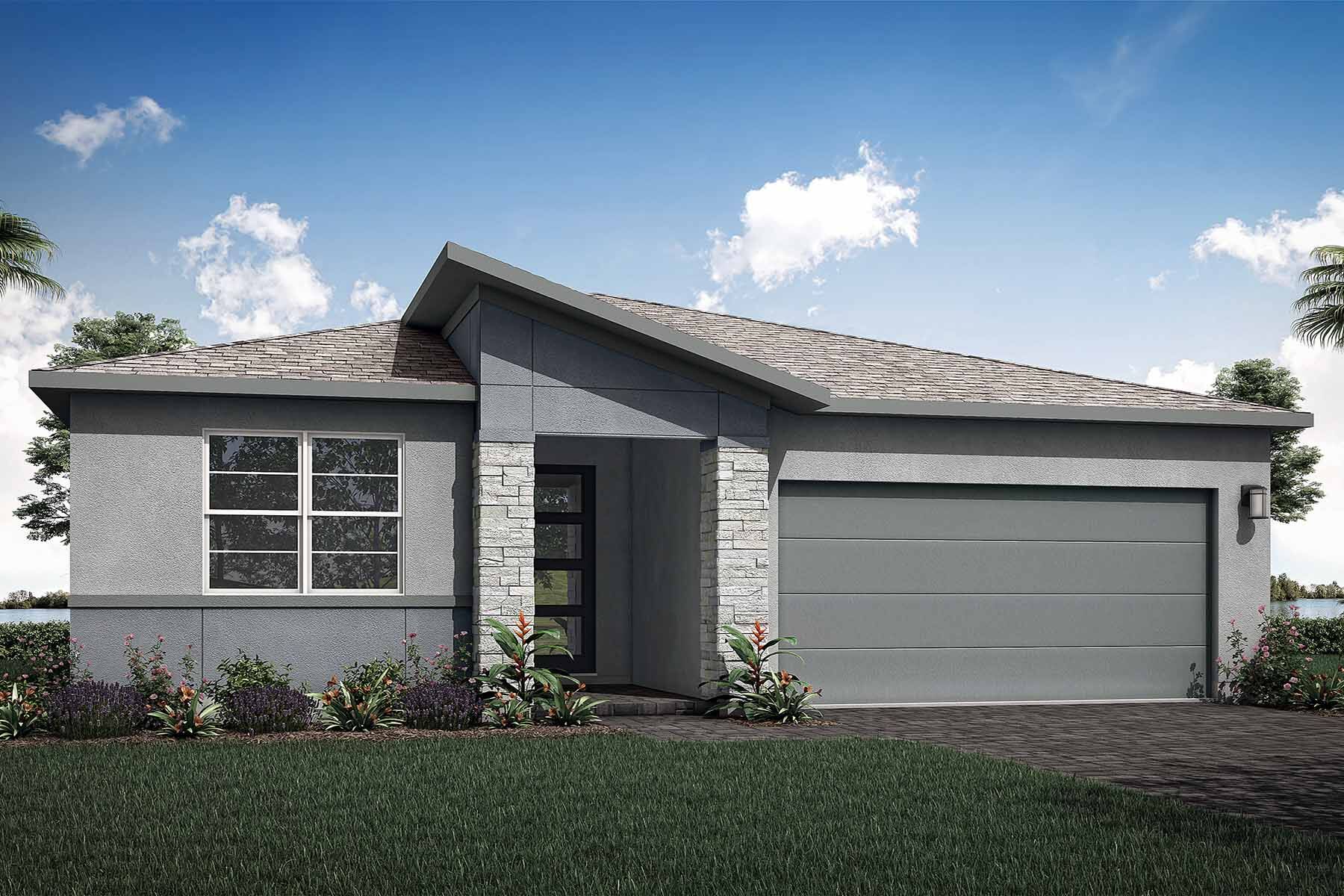 Caledon - Modern Elevation