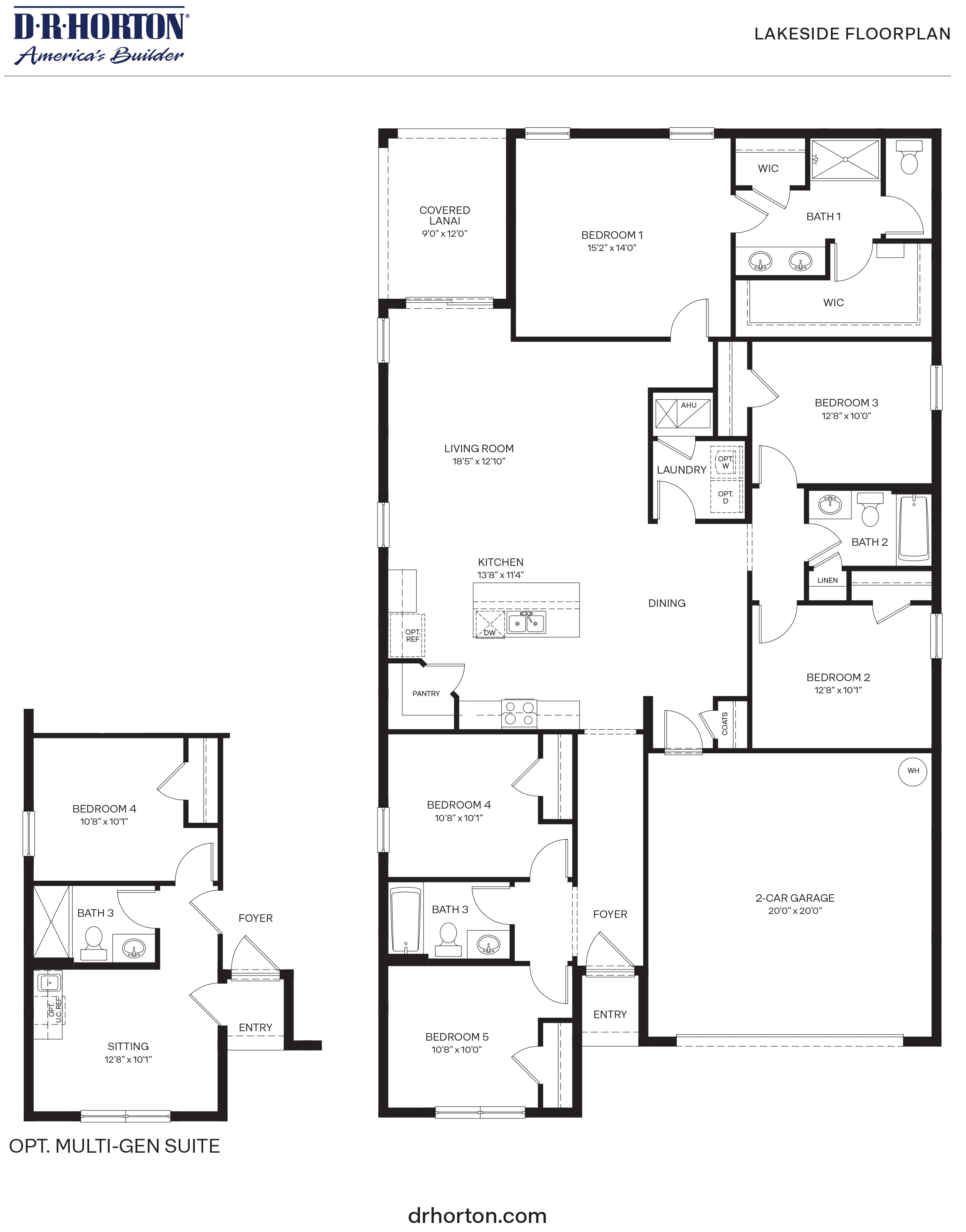 Lakeside - Floor Plan