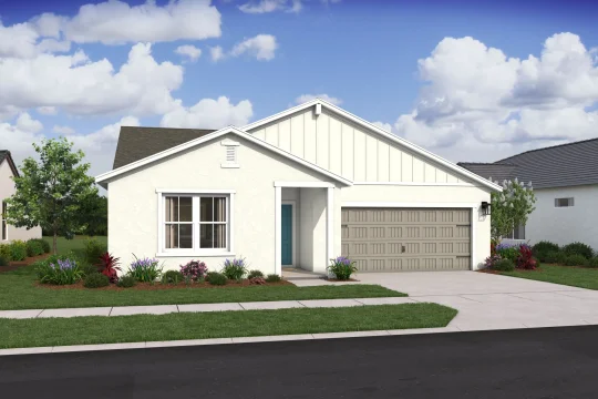 Goldenrod II - Farmhouse Elevation