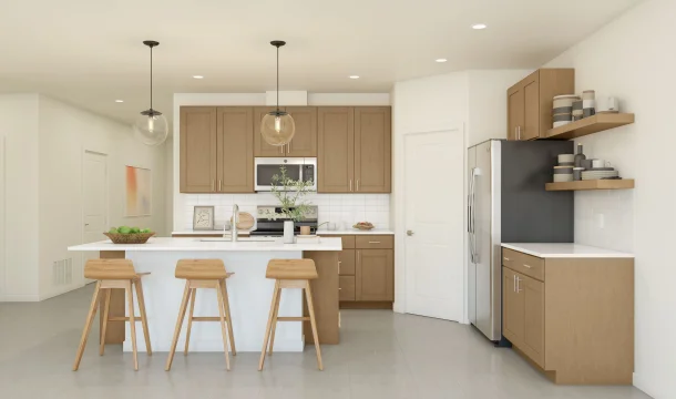 Goldenrod II - Kitchen with Center Island and Pendant Lights