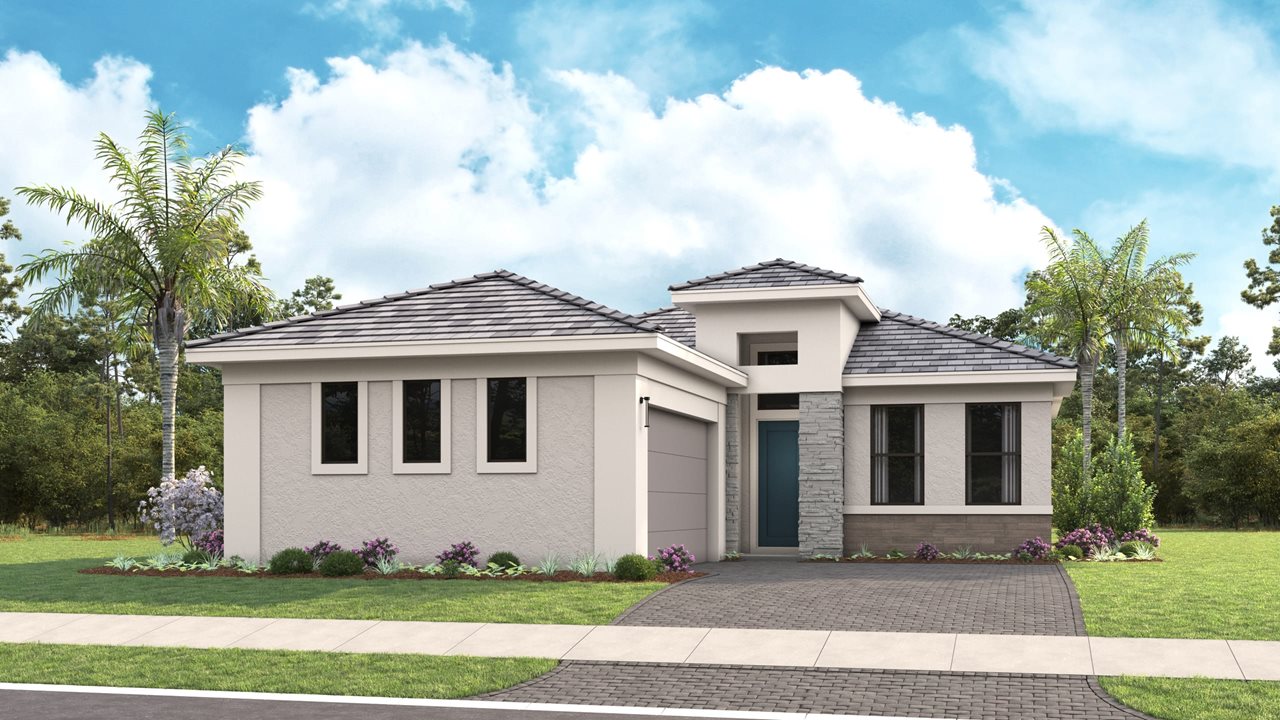 Gloria - Tropical Modern Elevation