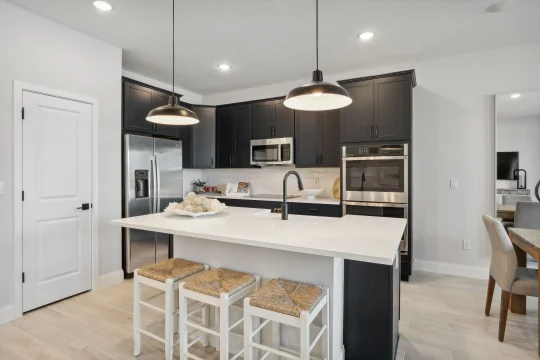 Arabella II - Kitchen with Center Island and Pendant Lighting