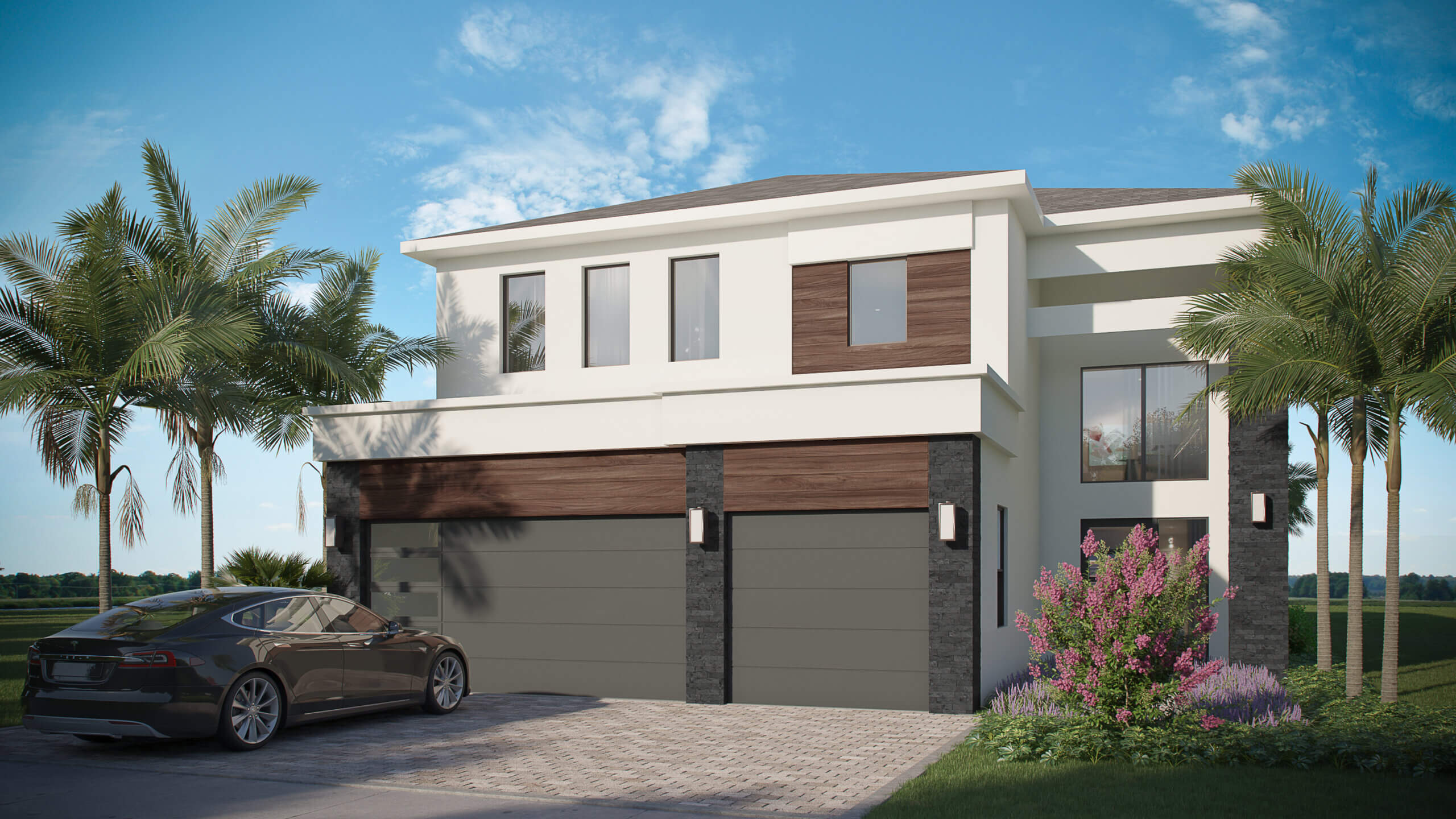 Monterey - Contemporary Elevation