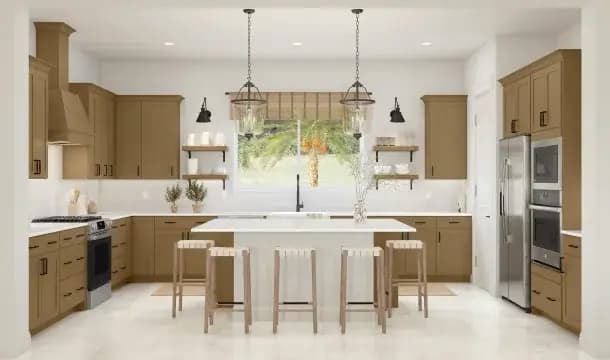 Carver - Kitchen with Pendant Lighting