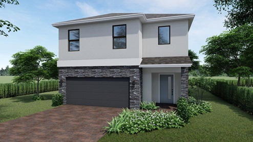 Robie - Contemporary Elevation