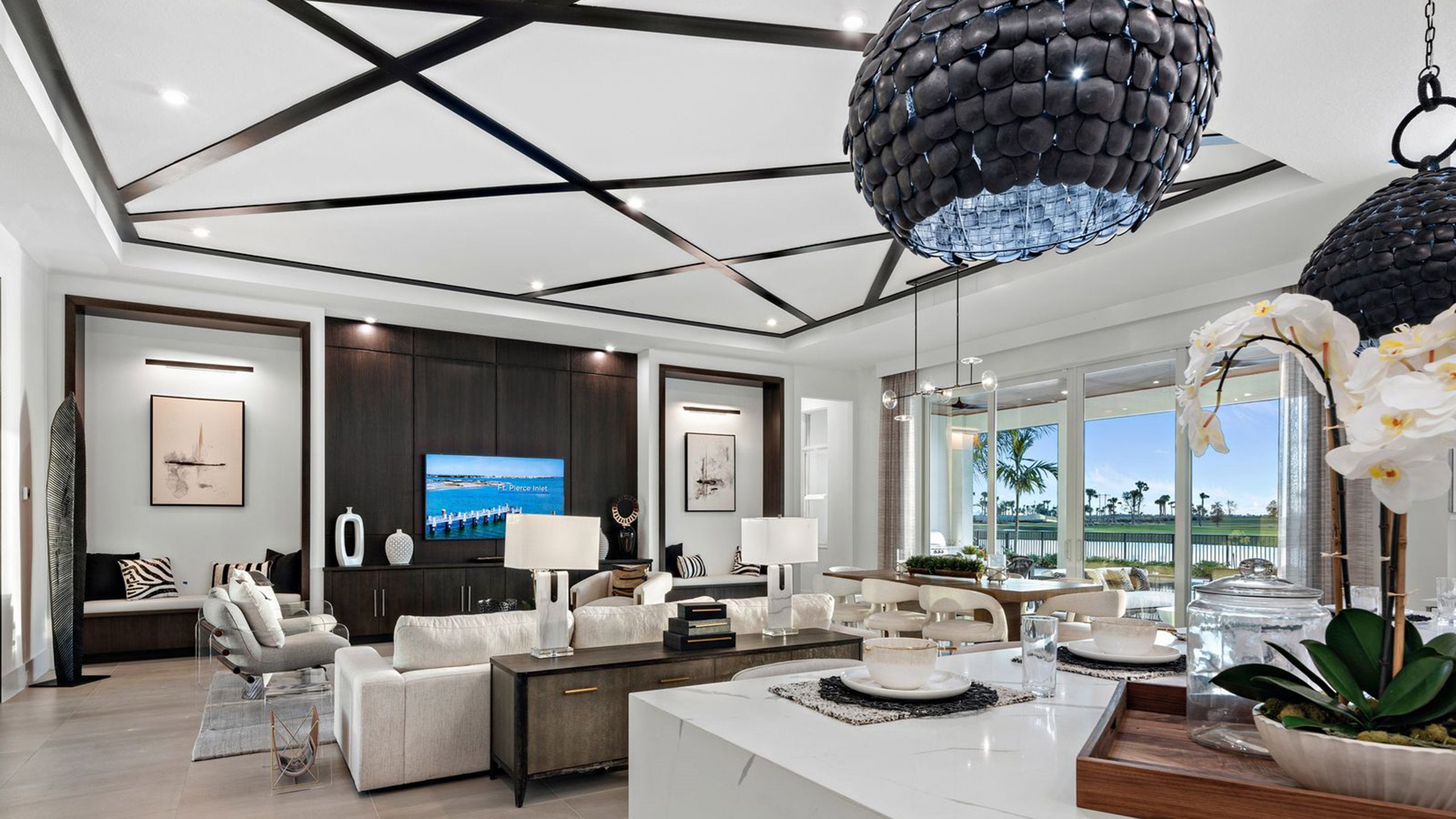 Xena - Island Kitchen to Great Room