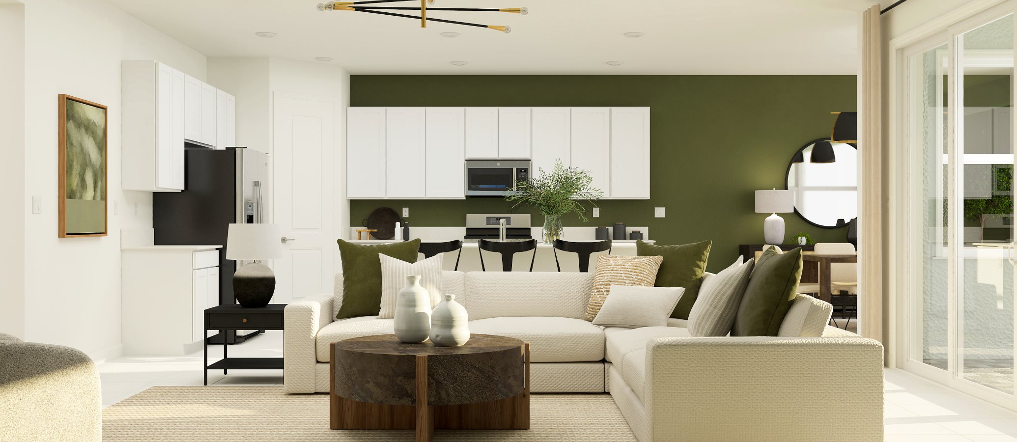 Caraway - Great Room Rendering
