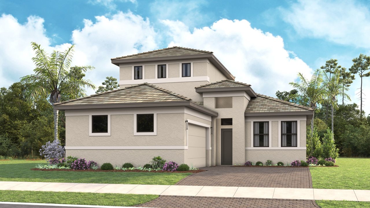 Gloria - Elevation A with Bonus Room