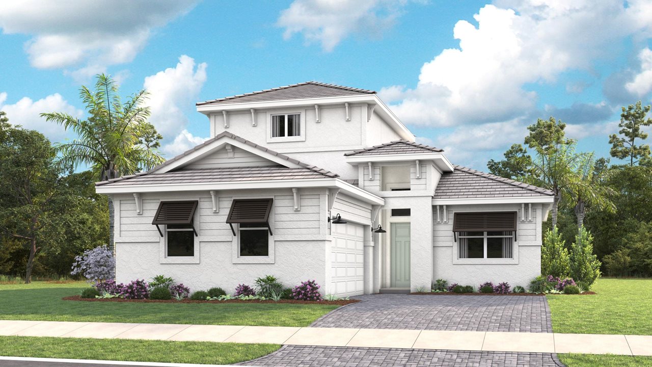Gloria - Elevation C with Bonus Room