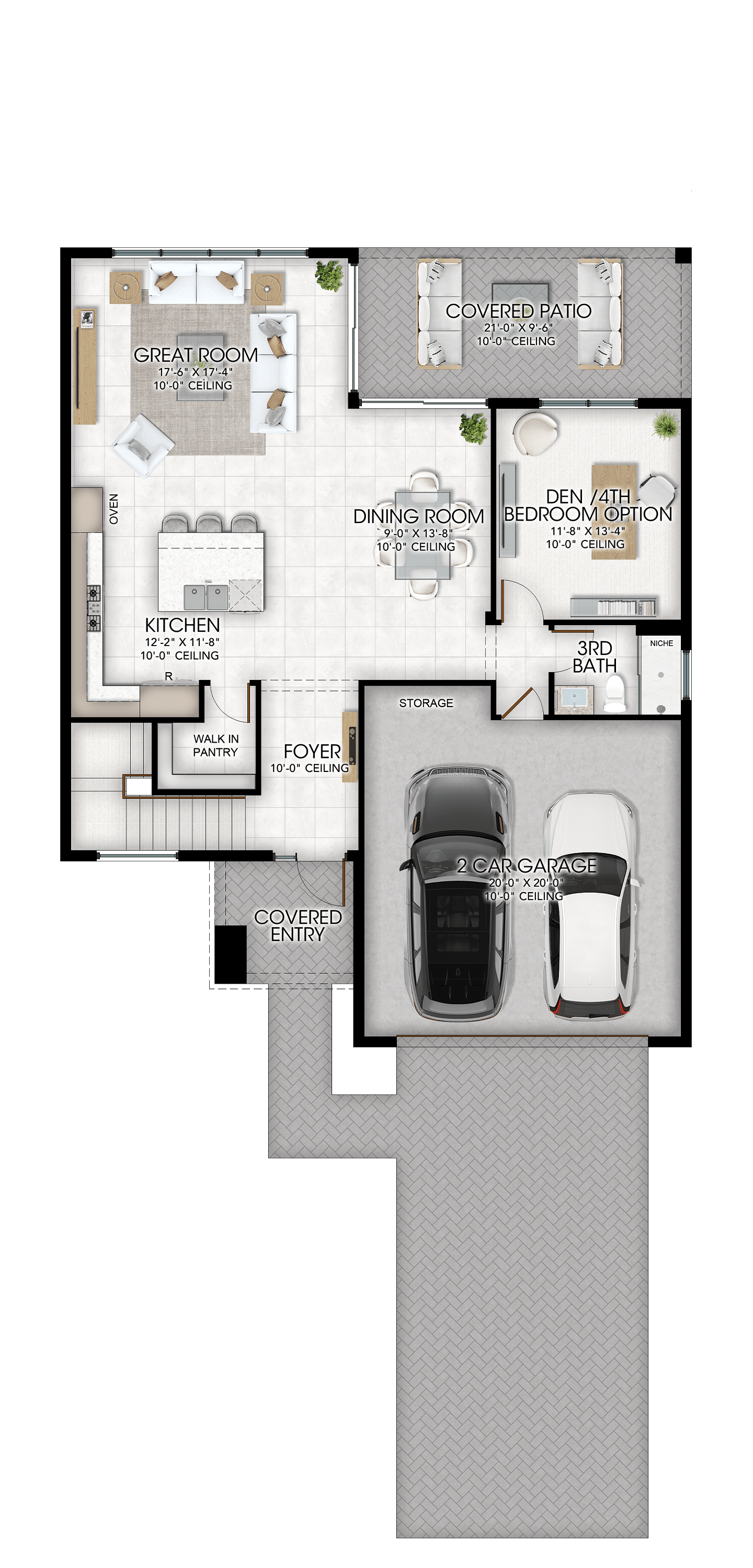 Monaco - Floor Plan (1st Floor)