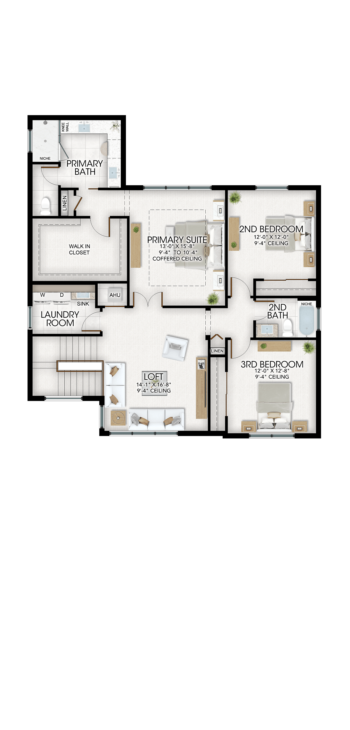 Monaco - Floor Plan (2nd Floor)