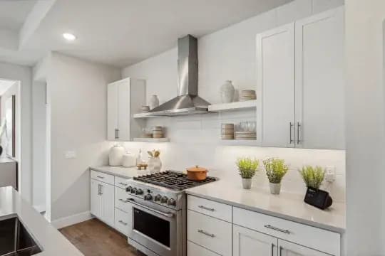Kelly - Kitchen with Floating Shelves
