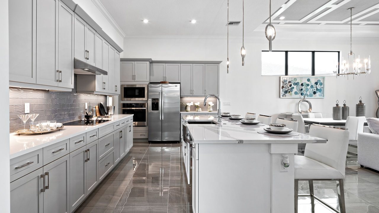 Julia - Island Kitchen (photo from sister community model)
