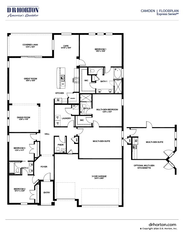 Camden - Floor Plan