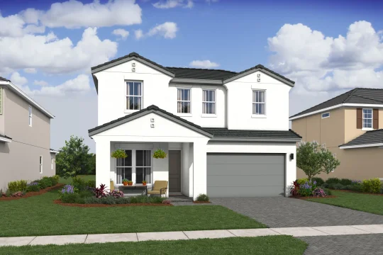 Evora II - Spanish Modern Elevation