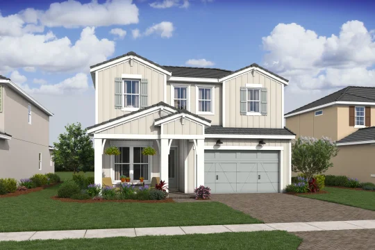 Evora II - Farmhouse Elevation