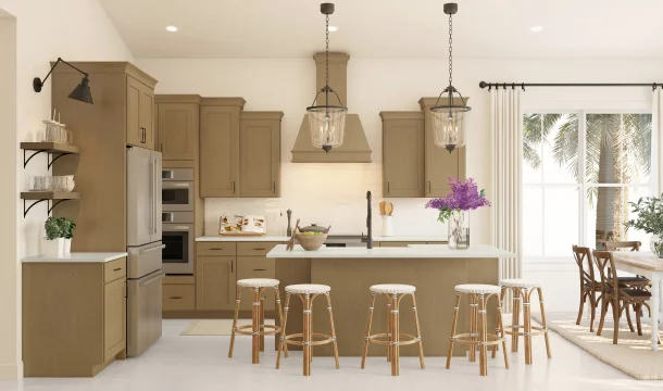 Evora II - Kitchen with Pendant Lighting