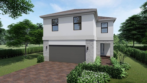 Aisle - Contemporary Elevation