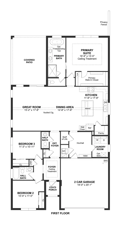 Tucson - Floor Plan