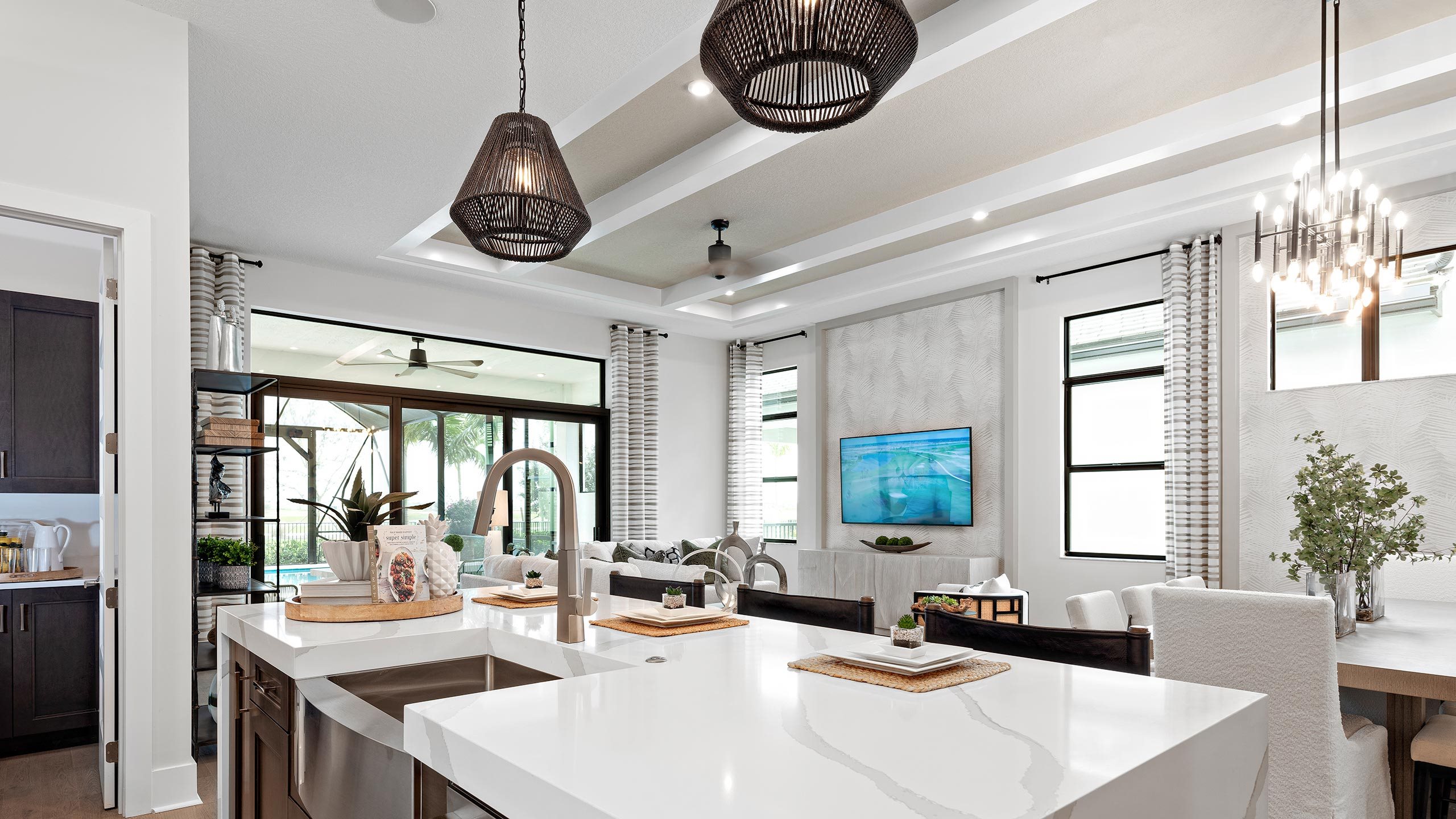 Madeline - Island Kitchen to Great Room